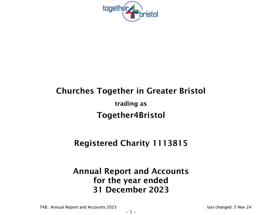 T4B Annual 2023 Report And Acc