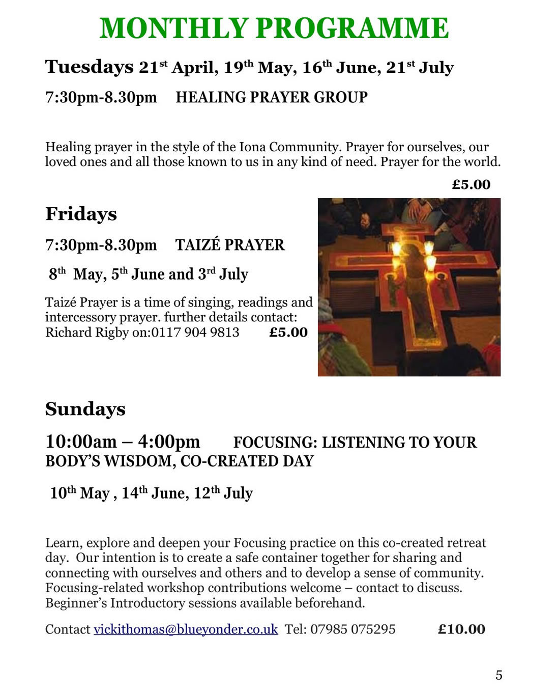 The Well Summer Programme 2026