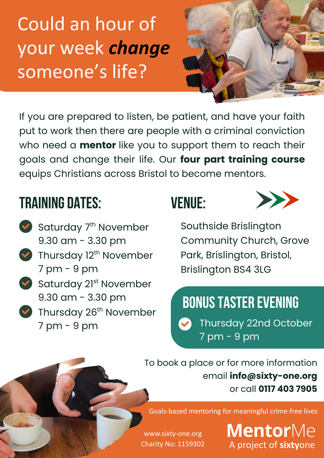 MentorMe Training Flyer Nov 20
