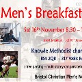 Sat 16 Nov - Men's Breakfast (Free)